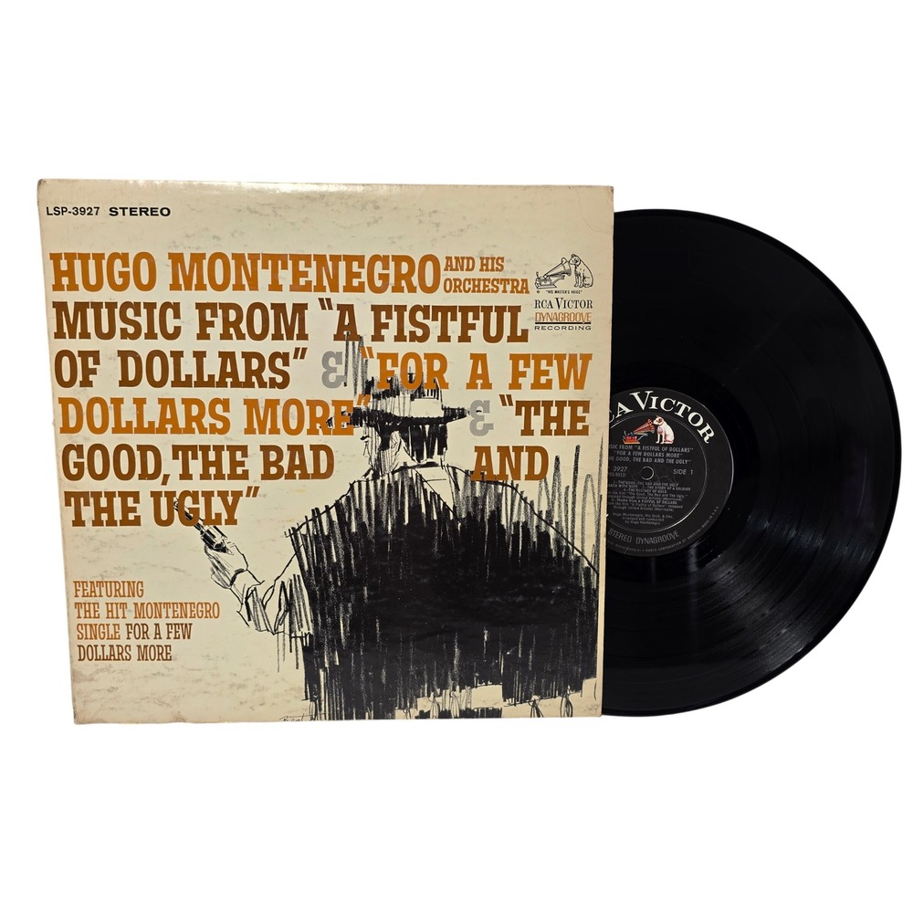 Hugo Montenegro Music from The Good The Bad and The Ugly Vinyl LP LSP-3927 1968*